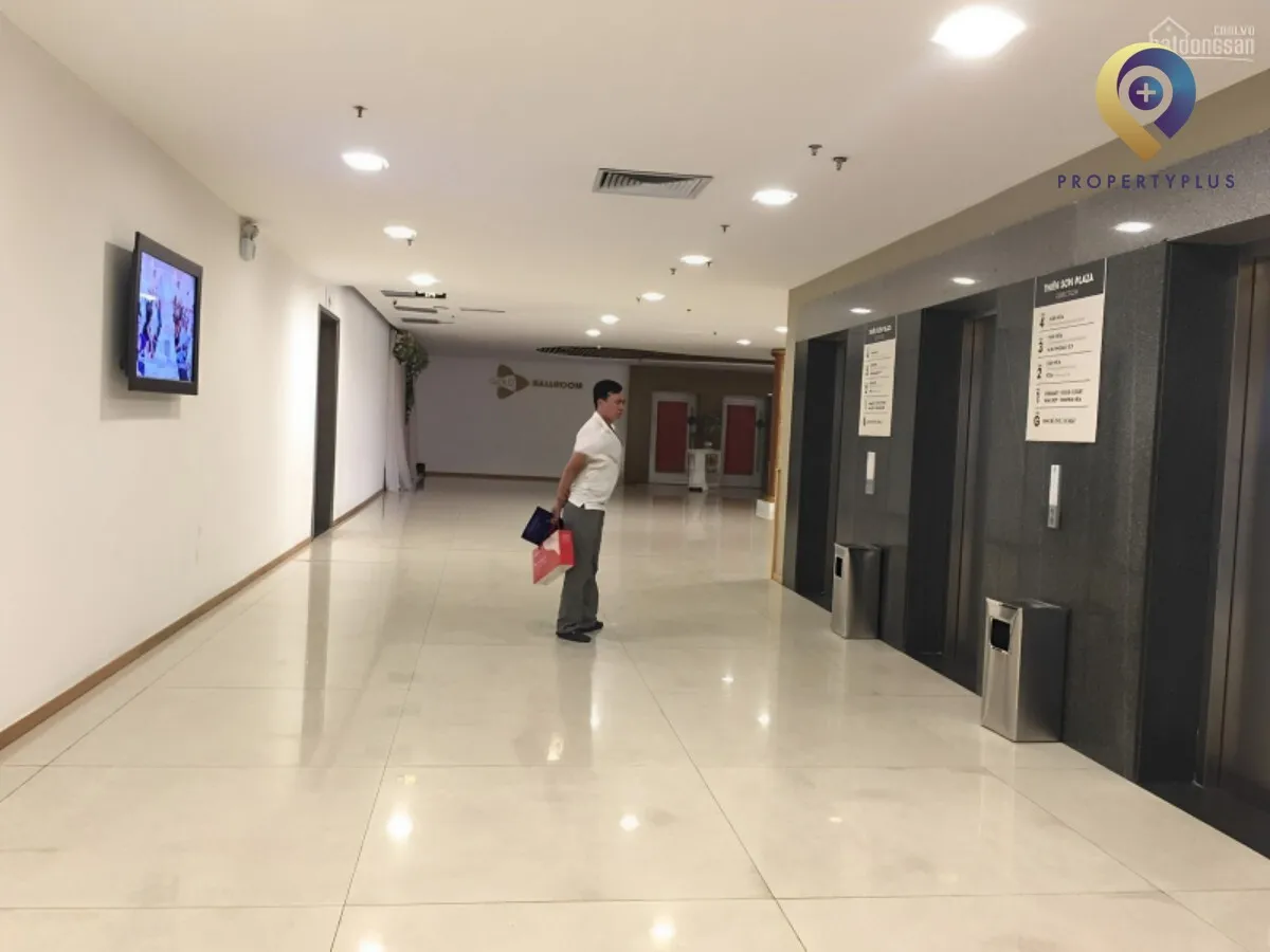 Elevator lobby at Thien Son Plaza office building